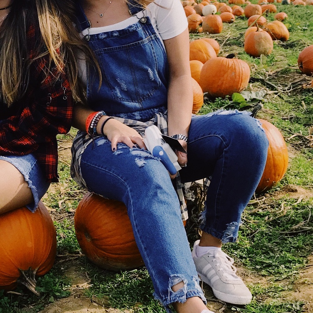Jean overalls from RUBY AND JENNA